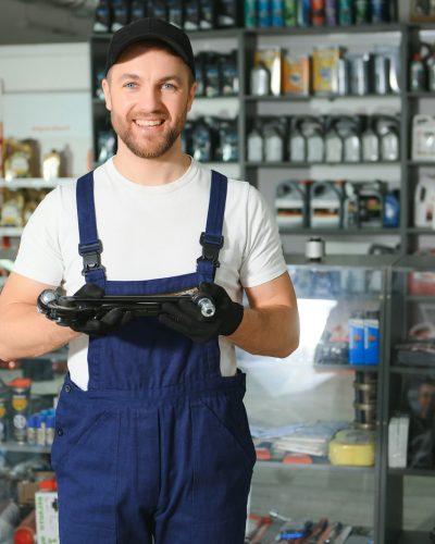 sales consultant in a car parts and accessories store