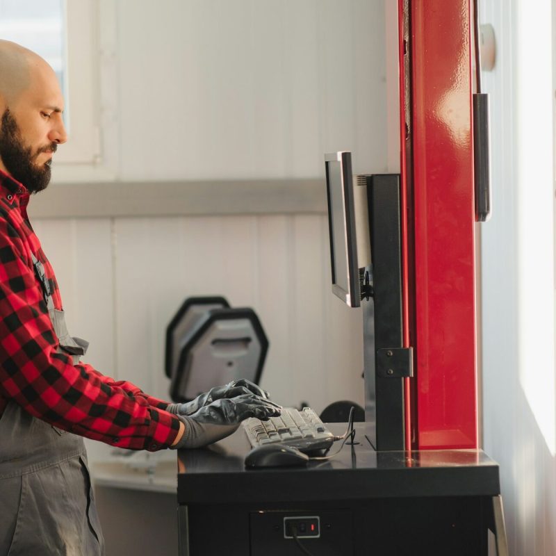 working process of a full system diagnostic scanner that can quickly test every system module
